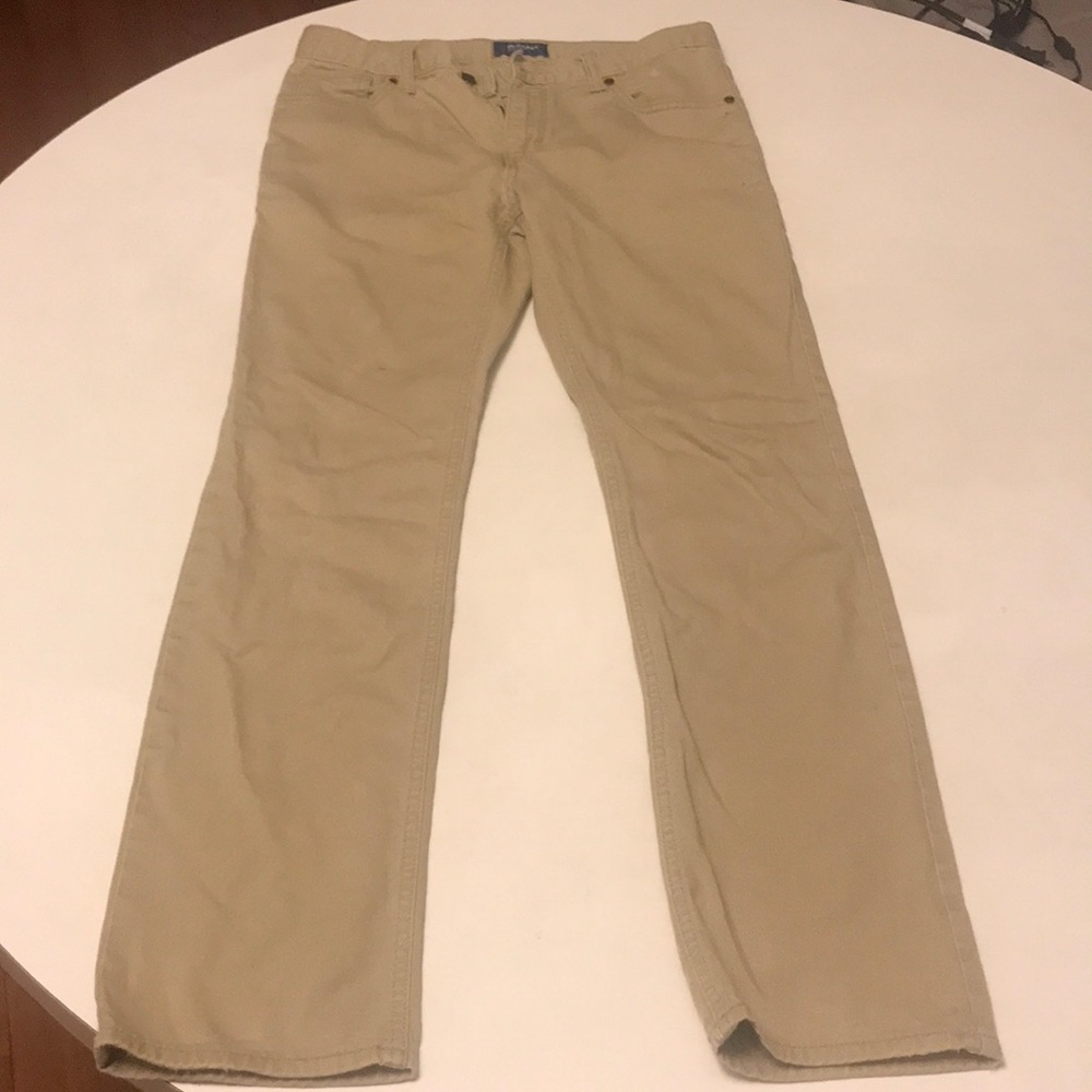 Khaki Slim Old Navy Pants